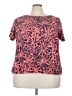 ModCloth Orange Short Sleeve Blouse Size 3X - photo 1