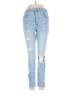 Forever 21 Hearts Blue Jeans Size 27 waist - photo 1