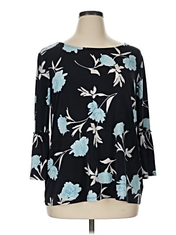 Ellen Tracy 3/4 Sleeve T-Shirt (view 1)