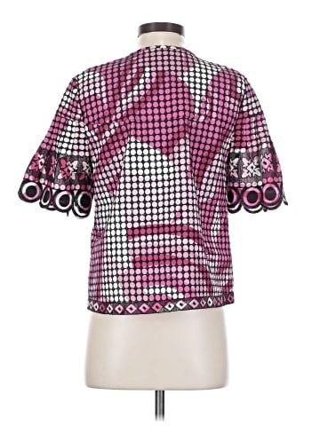 T Tahari Short Sleeve Blouse (view 2)