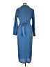 Assorted Brands 100% Polyester Blue Casual Dress Size XL - photo 2