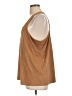 metaphor Brown Sleeveless Top Size L - photo 5