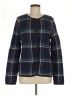 Talbots Outlet 100% Cotton Plaid Blue Cardigan Size M - photo 1