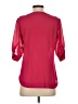 Angie 100% Polyester Pink Red 3/4 Sleeve T-Shirt Size S - photo 2