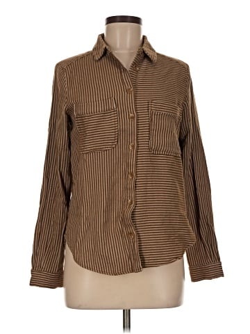 FRNCH Long Sleeve Button-Down Shirt (view 1)