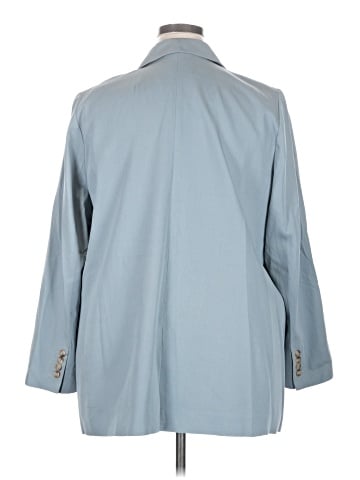 Madewell The Plus Larsen Blazer in Drapeweave (view 2)