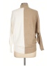 Elan Color Block Tan Turtleneck Sweater Size L - photo 2