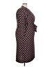 Renee C. Print Black Casual Dress Size 3X - photo 4