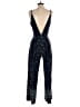 Trac 100% Polyester Paisley Blue Jumpsuit Size S - photo 2