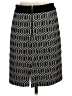 Banana Republic Chevron-herringbone Black Formal Skirt Size 0 - photo 2
