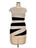 Alyx Graphic Tan Cocktail Dress Size 18 - photo 1
