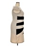 Alyx Graphic Tan Cocktail Dress Size 18 - photo 4