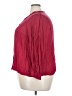 ModCloth 100% Rayon Burgundy 3/4 Sleeve Blouse Size 3X - photo 5