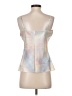 Fate 100% Polyester Silver Sleeveless Top Size S - photo 2