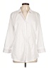 Zac & Rachel White 3/4 Sleeve Button-Down Shirt Size XL - photo 1