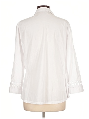 Zac & Rachel 3/4 Sleeve Button-Down Shirt (view 2)