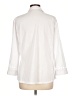 Zac & Rachel White 3/4 Sleeve Button-Down Shirt Size XL - photo 2