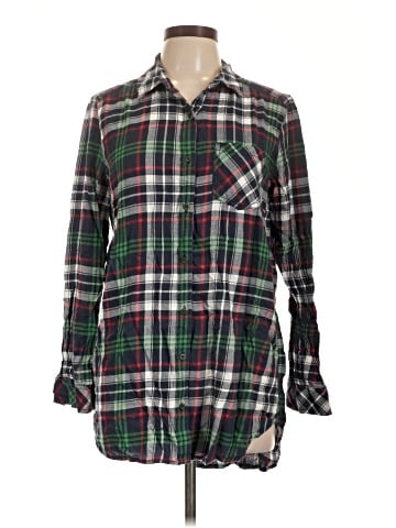 BP. Long Sleeve Button-Down Shirt (view 1)