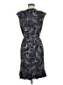 Glamour Paisley Blue Casual Dress Size 10 - photo 2