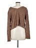 Amour Vert Brown Long Sleeve Top Size M - photo 2