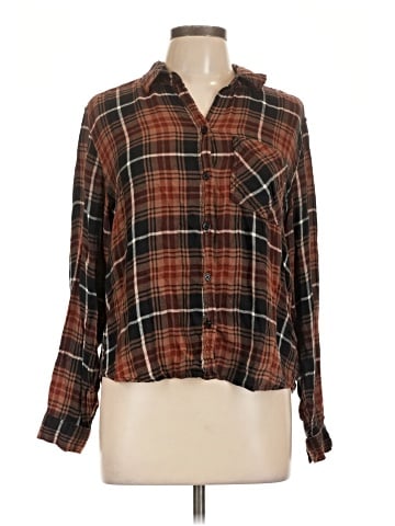 BeachLunchLounge 3/4 Sleeve Button-Down Shirt (view 1)