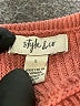 Style&Co Pink Turtleneck Sweater Size L - photo 7
