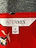 Intermix 100% Silk Red Long Sleeve Silk Top Size 4 - photo 7