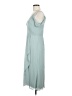 DB Studio 100% Polyester Solid Teal Casual Dress Size 8 - photo 5