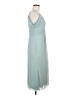 DB Studio 100% Polyester Solid Teal Casual Dress Size 8 - photo 4