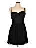 Charlotte Russe 100% Polyester Hearts Black Cocktail Dress Size L - photo 1