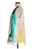 Alfani 100% Polyester Color Block Green Sleeveless Blouse Size L - photo 5