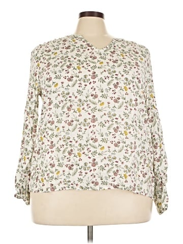 Caslon 3/4 Sleeve Blouse (view 1)