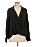 Do & Be 100% Polyester Black Long Sleeve Blouse Size L - photo 1