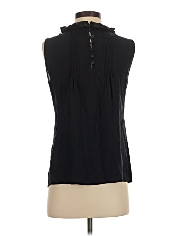 Tory Burch Sleeveless Silk Top (view 2)