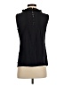 Tory Burch 100% Silk Black Sleeveless Silk Top Size 4 - photo 2