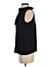 Tory Burch 100% Silk Black Sleeveless Silk Top Size 4 - photo 5