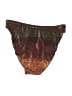 Athena Chevron-herringbone Brown Swimsuit Bottoms Size 4 (estimated) - photo 2