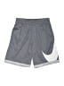 Nike 100% Polyester Color Block Gray Athletic Shorts Size L (youth) - photo 1