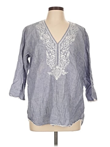 Saks Fifth Avenue 3/4 Sleeve Blouse (view 1)
