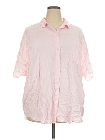 Victoria's Secret 3/4 Sleeve Button-Down Shirt (view 1)