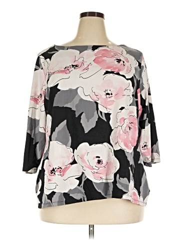 Charter Club 3/4 Sleeve Blouse (view 1)
