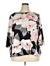 Charter Club Black 3/4 Sleeve Blouse Size 3X - photo 1