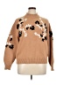 Ann Taylor Floral Tan Pullover Sweater Size XL - photo 1