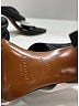 Givenchy 100% Leather Silver Black Heels Size EU 35 - photo 4