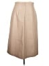 Ann Taylor 100% Polyester Solid Tan Formal Skirt Size 6 - photo 2