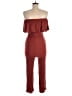 Cleobella Solid Burgundy Jumpsuit Size M - photo 2