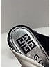 Givenchy 100% Leather Silver Black Heels Size EU 35 - photo 3