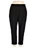 Halogen Solid Black Casual Pants Size XL - photo 1