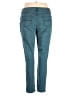 Ruff Hewn Chevron-herringbone Teal Jeans Size 16 - photo 2