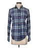 Filson Plaid Blue Long Sleeve Button-Down Shirt Size S - photo 1